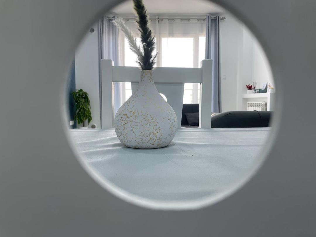 Detail vase decoration salon
