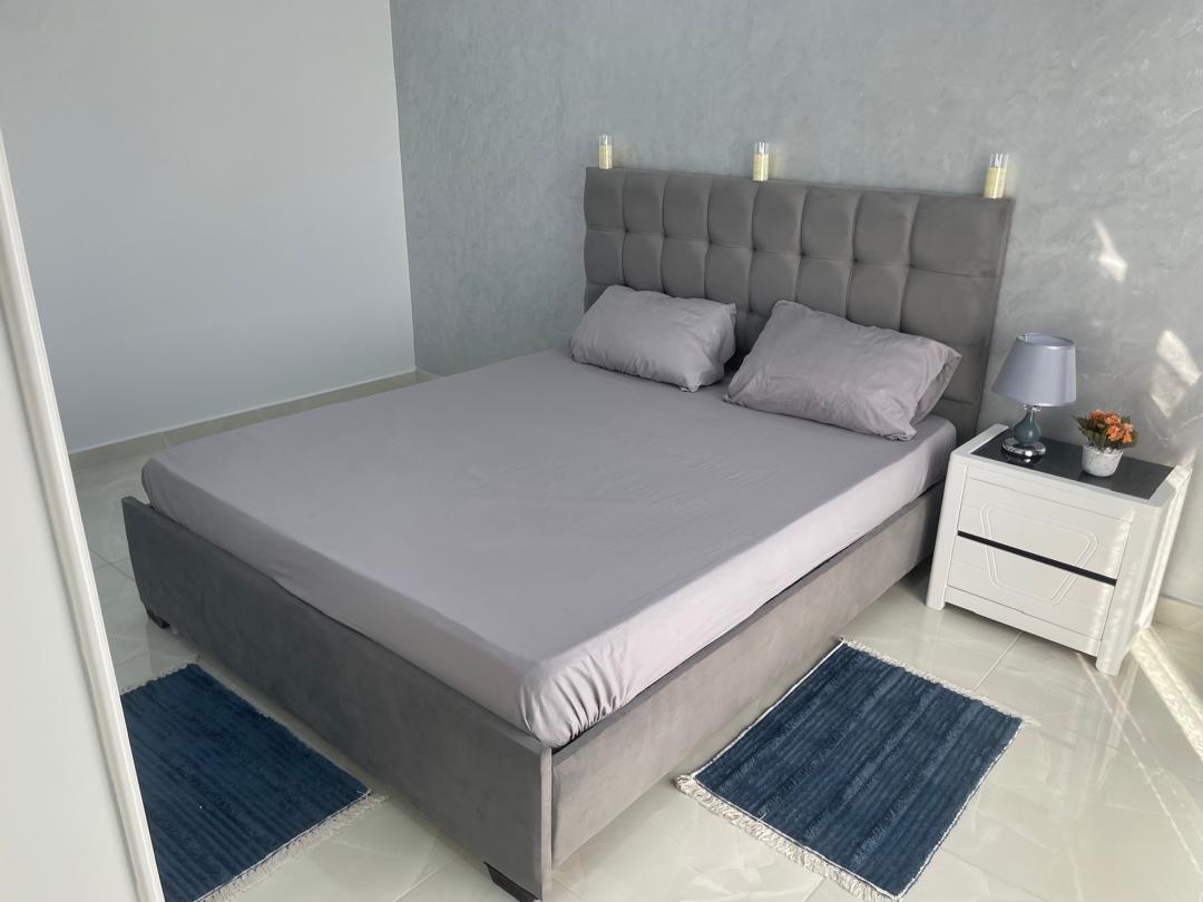 Chambre lit double vue cote