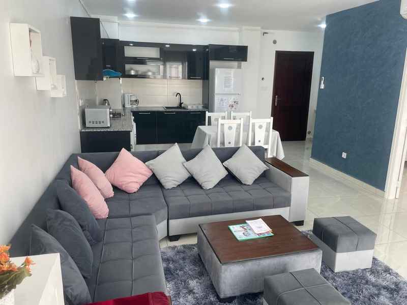 Salon et cuisine equipee