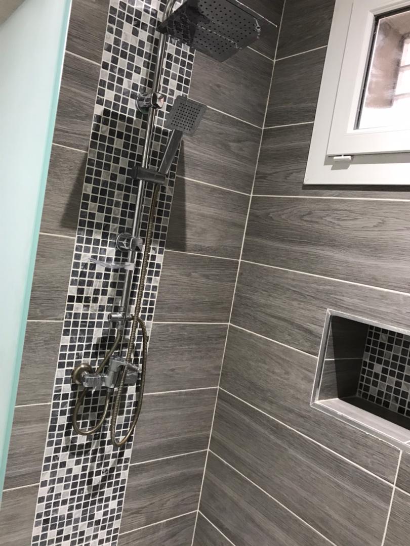 Douche colonne chromee